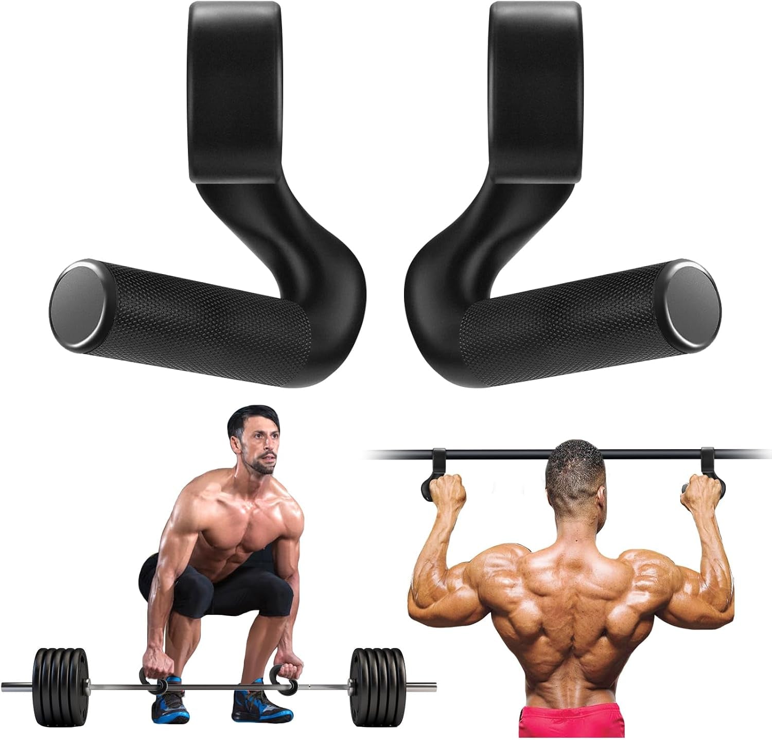 Neutral Grip Handle Attachment for Pull-Up Bars, Barbells and Resistance Bands