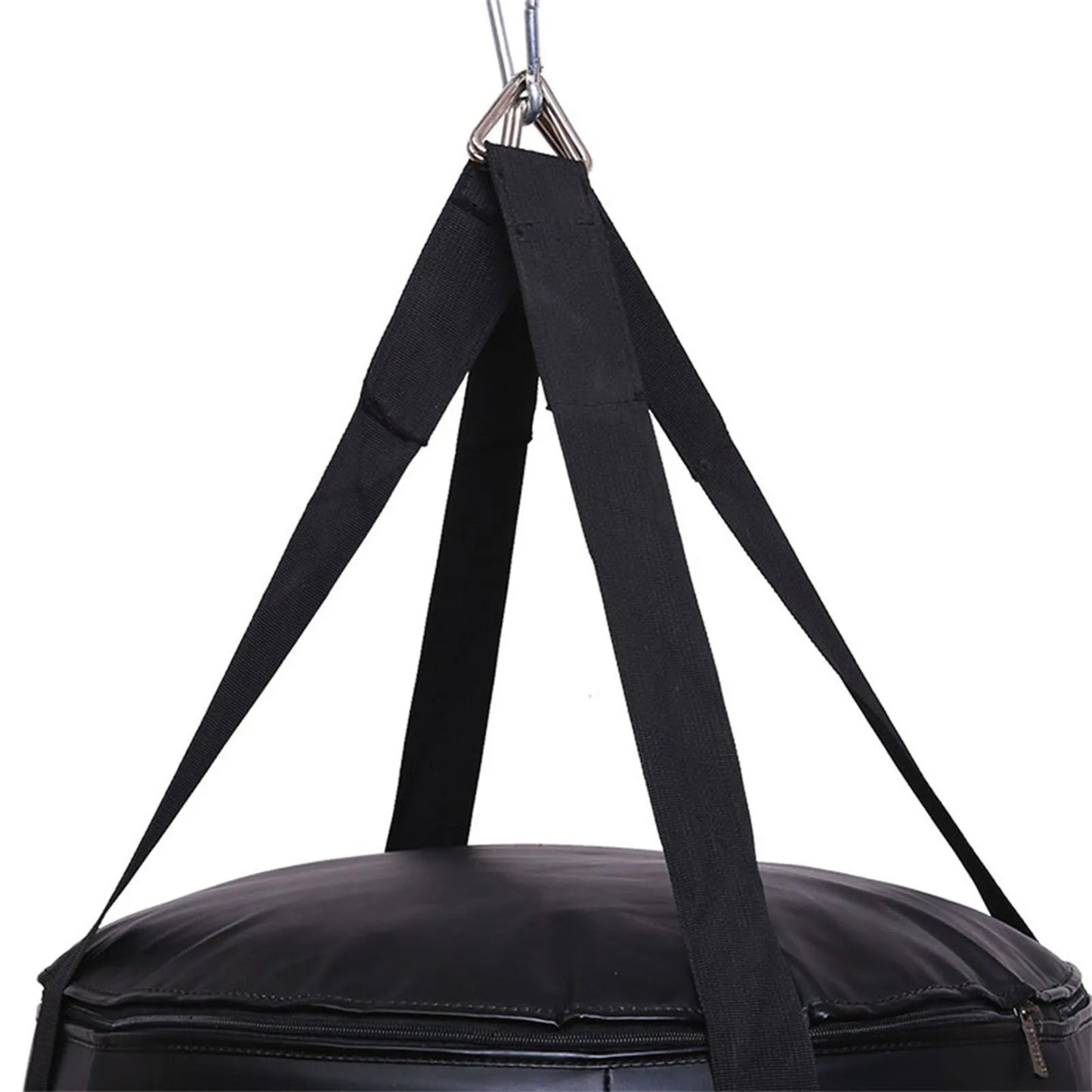 Fitness Heavy Punching Bag PU Leather Kickboxing Bag MMA Muay Thai Boxing Training Tumbler Hanging Sandbag for Fitness Equipment
