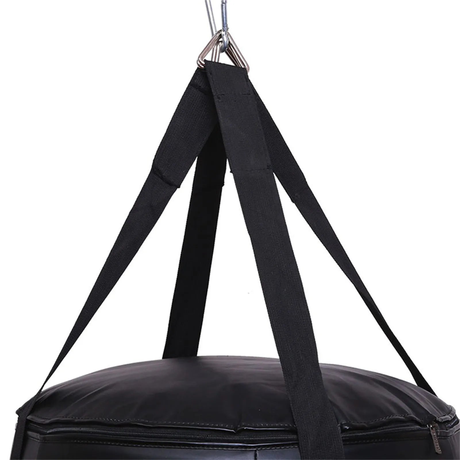 Fitness Heavy Punching Bag PU Leather Kickboxing Bag MMA Muay Thai Boxing Training Tumbler Hanging Sandbag for Fitness Equipment