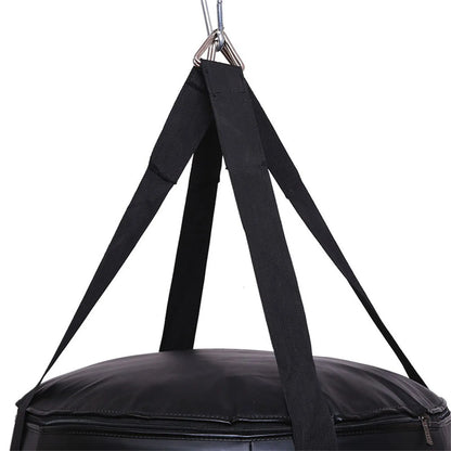 Fitness Heavy Punching Bag PU Leather Kickboxing Bag MMA Muay Thai Boxing Training Tumbler Hanging Sandbag for Fitness Equipment