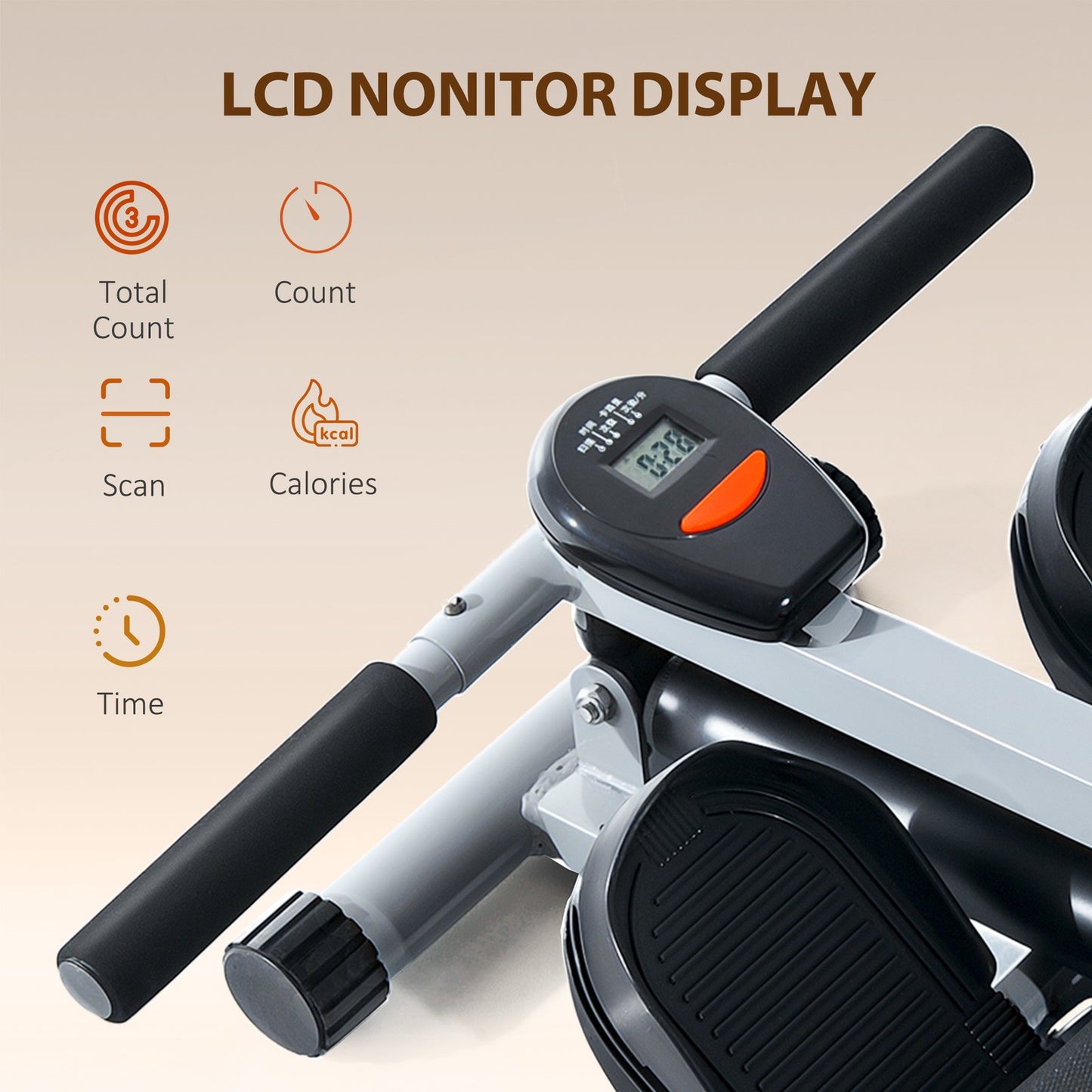 New Rowing Machine for Home Cardio Fitness Workout and Gym Training Fitness