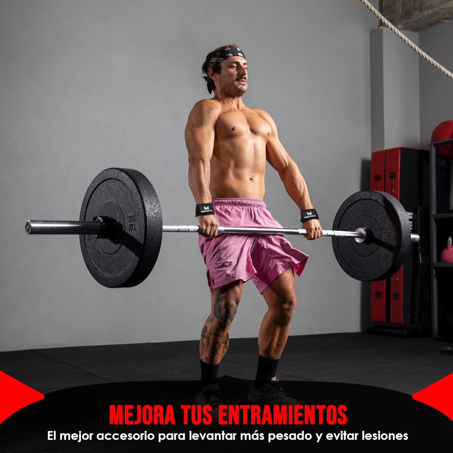 Lifting Straps Strength Training Lifting Straps - Bodybuilding, Fitness, Deadlifts, Powerlifting - Deadlift Straps - Professional Lifting Straps - Lifting Straps - Gym Accessories for Men