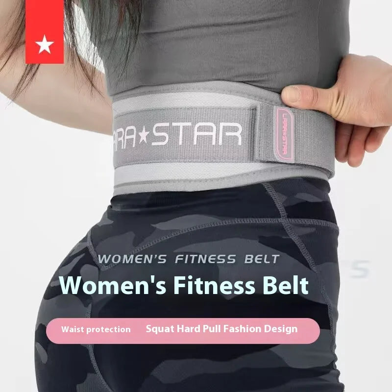 Women Gym Fitness Weightlifting Belt Waist Belts for Squats Dumbbell Training Bodybuilding Lumbar Brace Protector Gym Belts